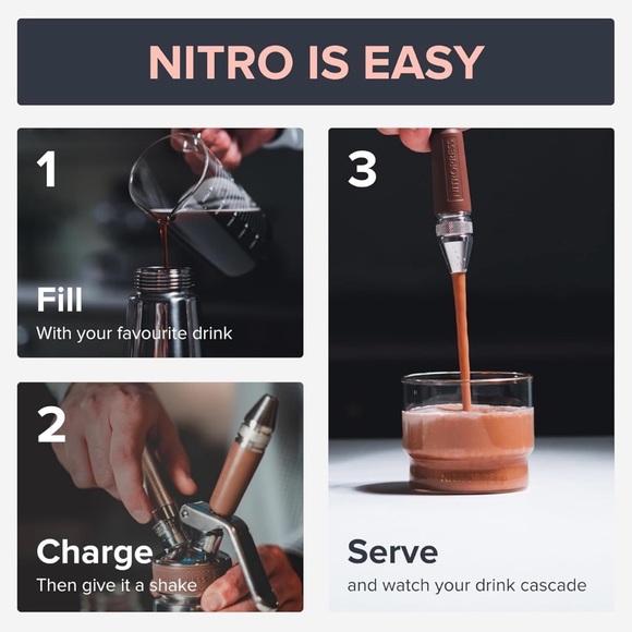 Hatfield’s NITROPRESS Nitro Infused Cold Brew Coffee Canister - Picture 10 of 13